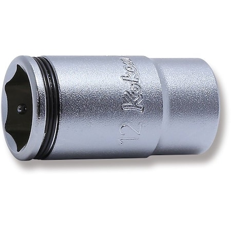 Ko-Ken Socket 12mm Nut Grip 32mm 1/4 Sq. Drive 2350X-12